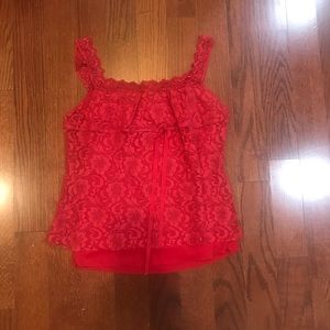 Anxiety Lace Tank Top